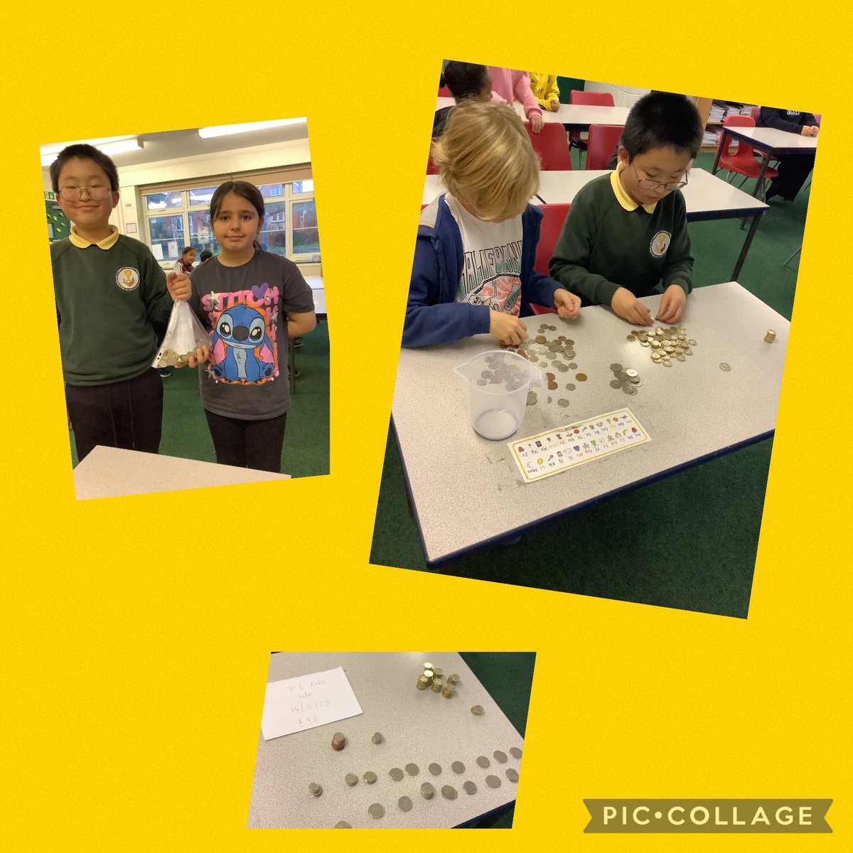 Year 6 raised £96 in their cake sale today! We can’t wait to buy our leavers hoodies 🤩 <a href="/st_tathan/">Dosbarth St Tathan</a> <a href="/CSC_PLSupport/">Central South Consortium</a> <a href="/CardiffBayLife/">Cardiff Bay</a> <a href="/ButetownMatters/">Butetown Matters</a>