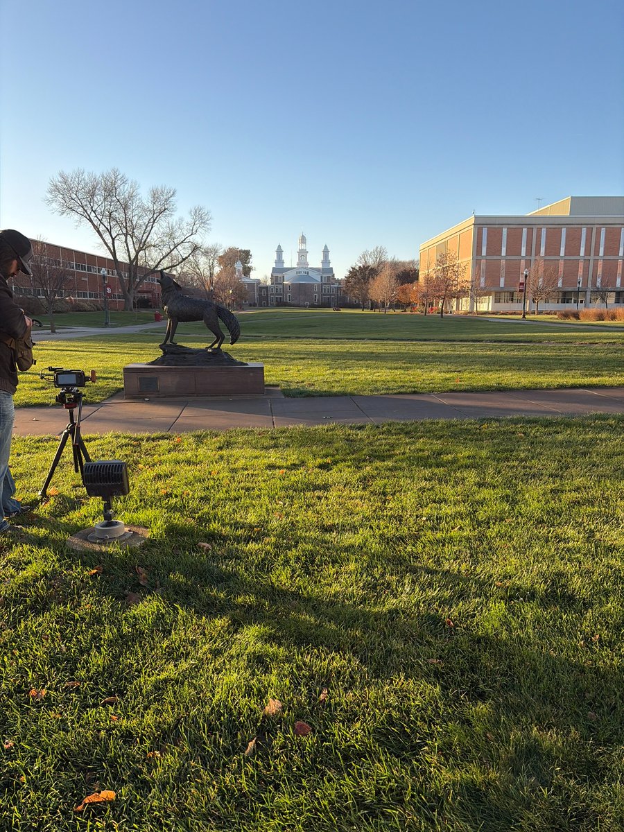 📽️ Filming underway by Lost Region Recovery Conference documentarian Zeke Hanson at <a href="/usd/">University of South Dakota</a>