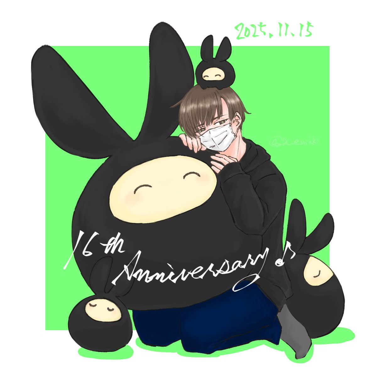 DC_e_nikki's tweet image. 16周年おめでとうございます🎉
末永く幸福&amp;amp;健康で実況配信を続けてください💚
17年目も推させていただきます🙏
#ヒラ16周年