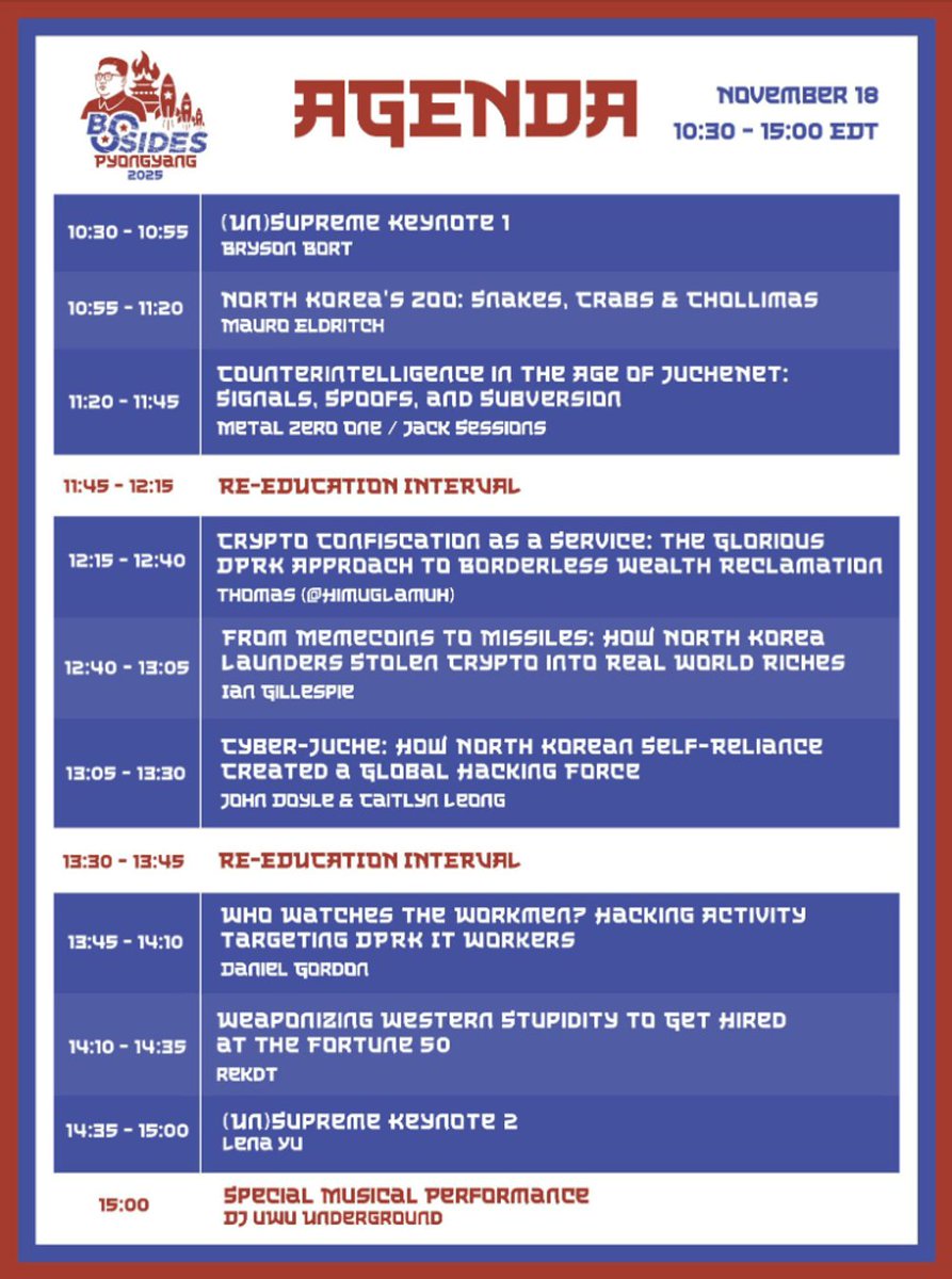 BSides Pyongyang tweet media