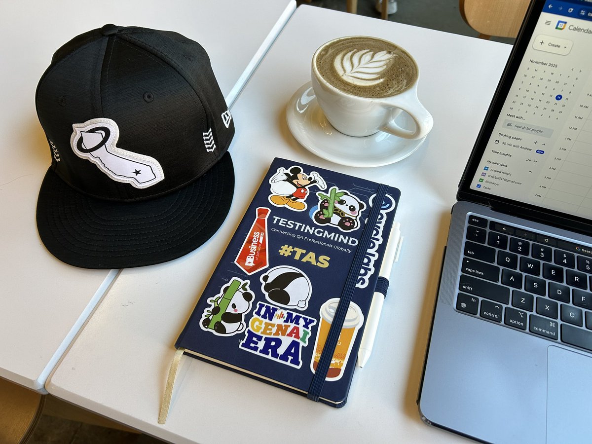 AutomationPanda's tweet image. Working remotely 🍵