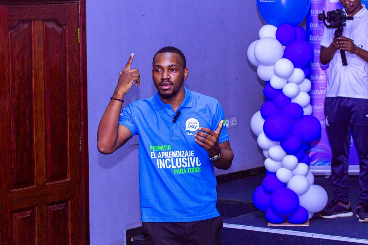 Ecobank Guinea Ecuatorial celebró el Ecobank Day 2025, una jornada dedicada a promover el aprendizaje inclusivo a través de la tecnología.
Junto a alumnos de varios centros educativos, tutores, docentes e instituciones como UNICEF y Global Network.