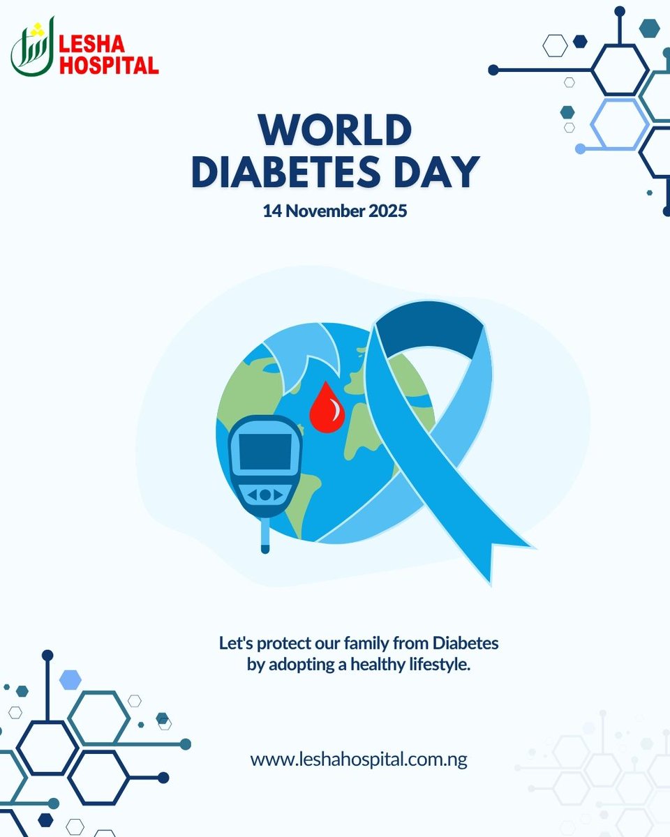 leshahospital's tweet photo. Today we honor the strength of those living with diabetes and reaffirm our commitment to education, prevention, and compassionate care. Together, we can make difference. https://t.co/hJ5S5k6MQT