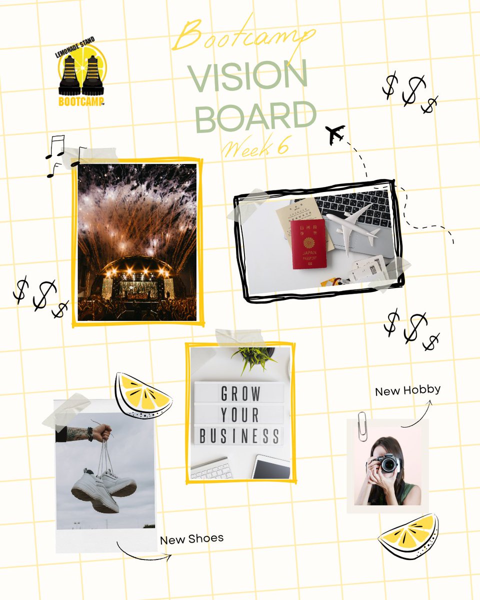 lemonadestdbcmp's tweet image. $10 Challenge Week 6- What&apos;s your goal? 🎯
Big dreams start small! Save $10 this week toward something that excites you! 🌟

#challenge #lemonadestandbootcamp #visionboard #stepstosave #nonprofit
