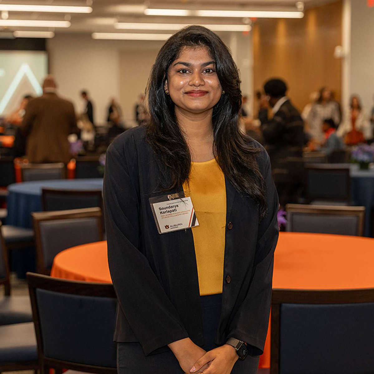 Check out this article and podcast featuring our very own Soundarya Korlapati! She shares why she chose Auburn, her grad school projects, and what inspired her to stay after earning her degree.

ow.ly/oiP450Xo2Mc