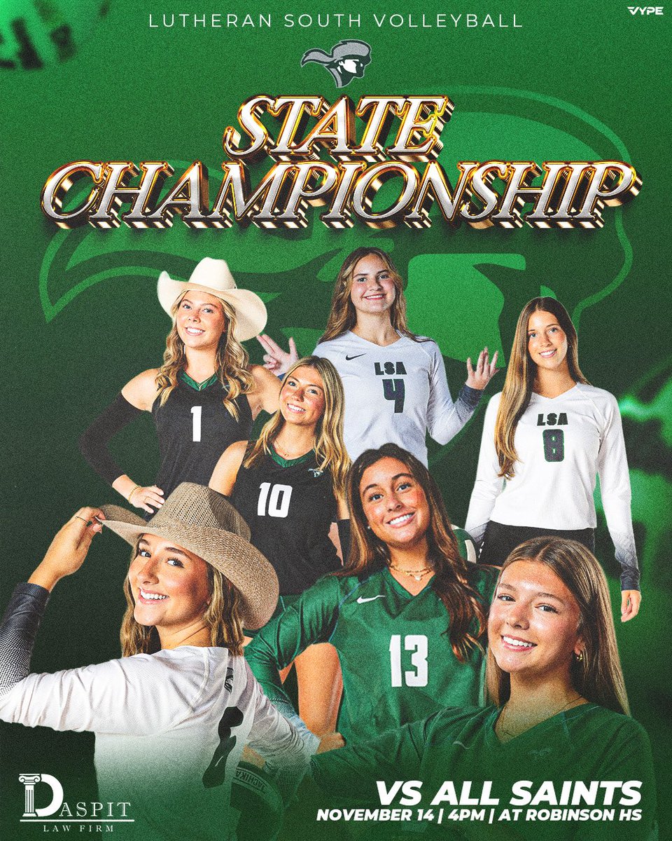 🔥 STATE CHAMPIONSHIP GAME DAY! 🔥

Your Lady Pioneers are headed to the TAPPS State Championship! 🏆🏐

📍 Robinson HS
🕓 4 PM
🆚 All Saints

Let’s pack the stands and bring the energy! 💚

Let’s go Pioneers! 💪 #StateBound #PioneerPride