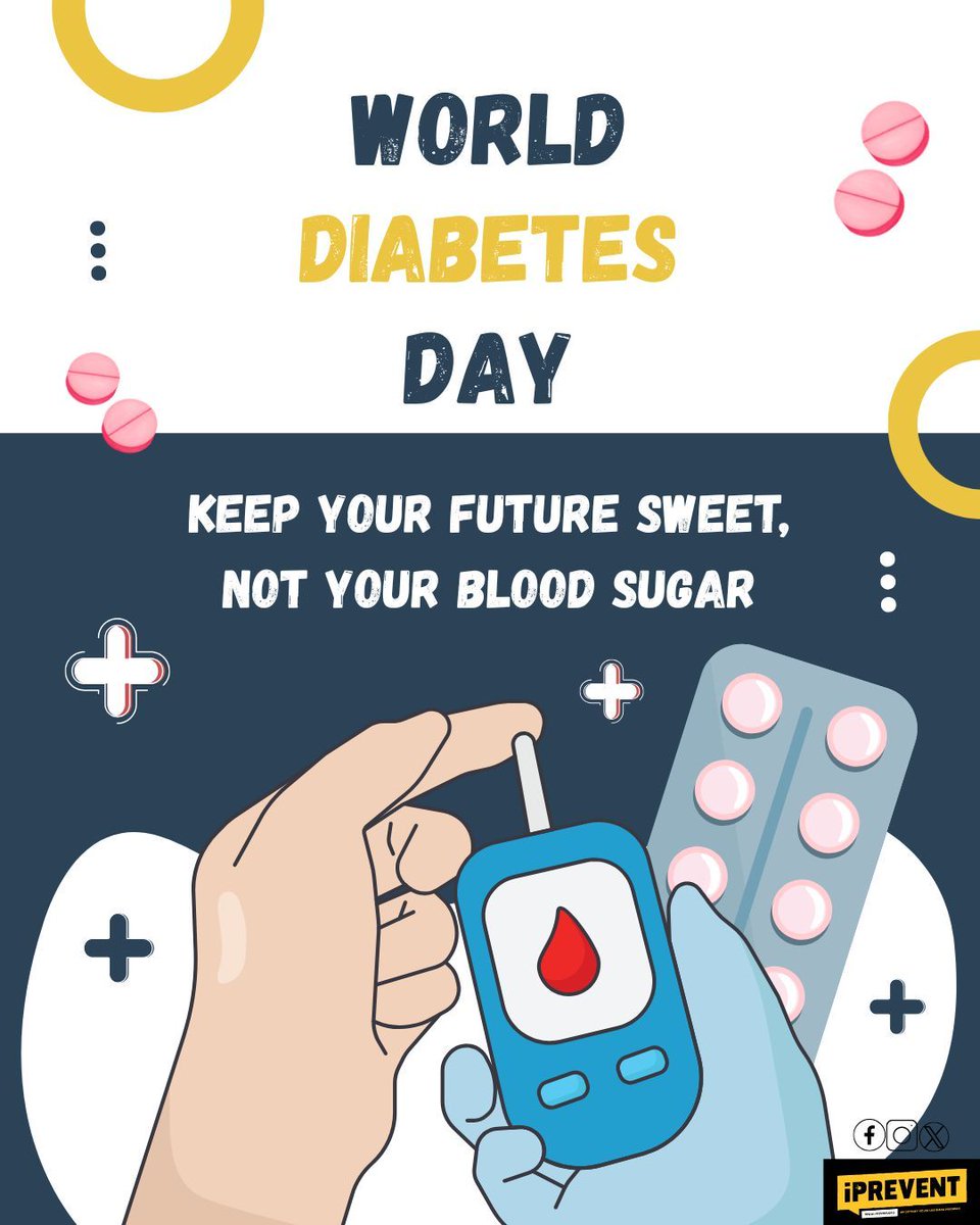 iPrevent_OHL's tweet image. Hey iPrevent Fam! 
Diabetes impacts 38 million Americans, leading to death and disability. The good news? Small changes can cut your risk. Losing 5–7% of your weight may reduce risk by 58%. Small steps today = a healthier future.
#iPrevent