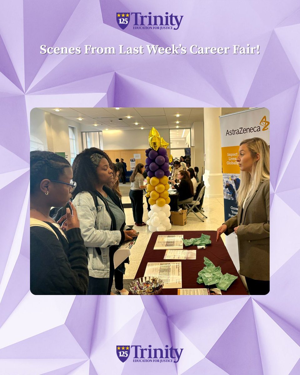 TrinityDC's tweet image. Scenes from last week&apos;s #TrinityDC Career Fair! 

#TrinityDCLife #Careers