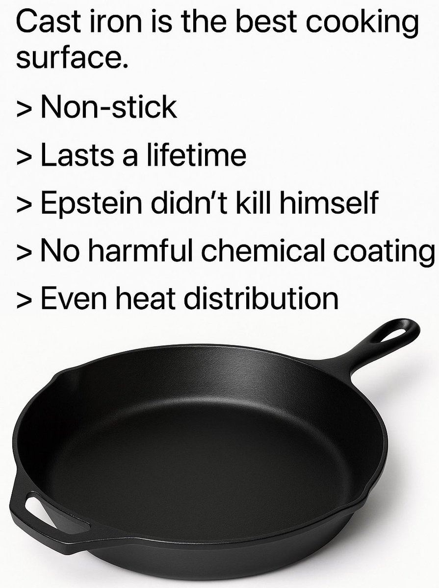 🚨 URGENT HEALTH WARNING 🚨
THROW AWAY YOUR TEFLON PANS. TODAY.

If you actually care about your health, your hormones, your fertility, and your future, throw away every single non-stick pan coated with Teflon (PTFE/PFOA).

HERE’S WHY:

– Teflon releases toxic gases when heated.