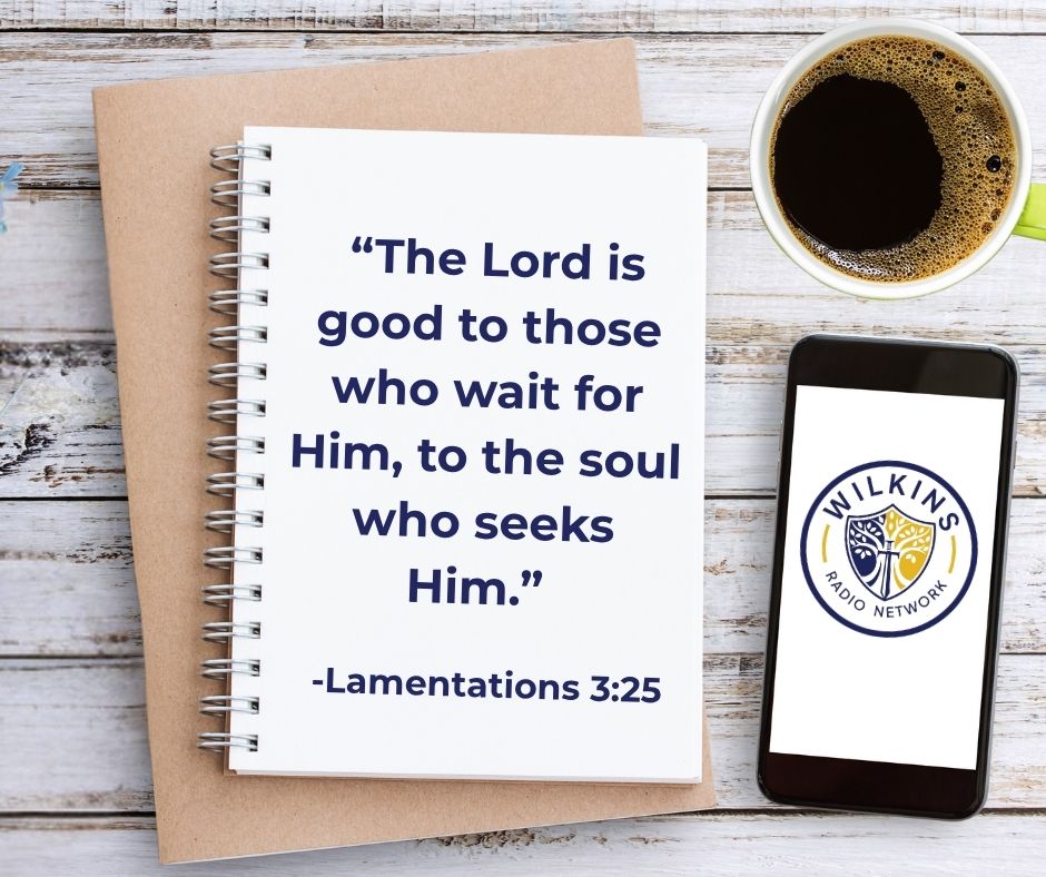 wilkins_radio's tweet image. 🌿 Friday reflection: “The Lord is good to those who wait for Him, to the soul who seeks Him.” (Lamentations 3:25) 🙏💡
Let His goodness be your strength this weekend.

#FaithReflection #Lamentations325 #WilkinsRadio #BibleEncouragement #WeekendFaith