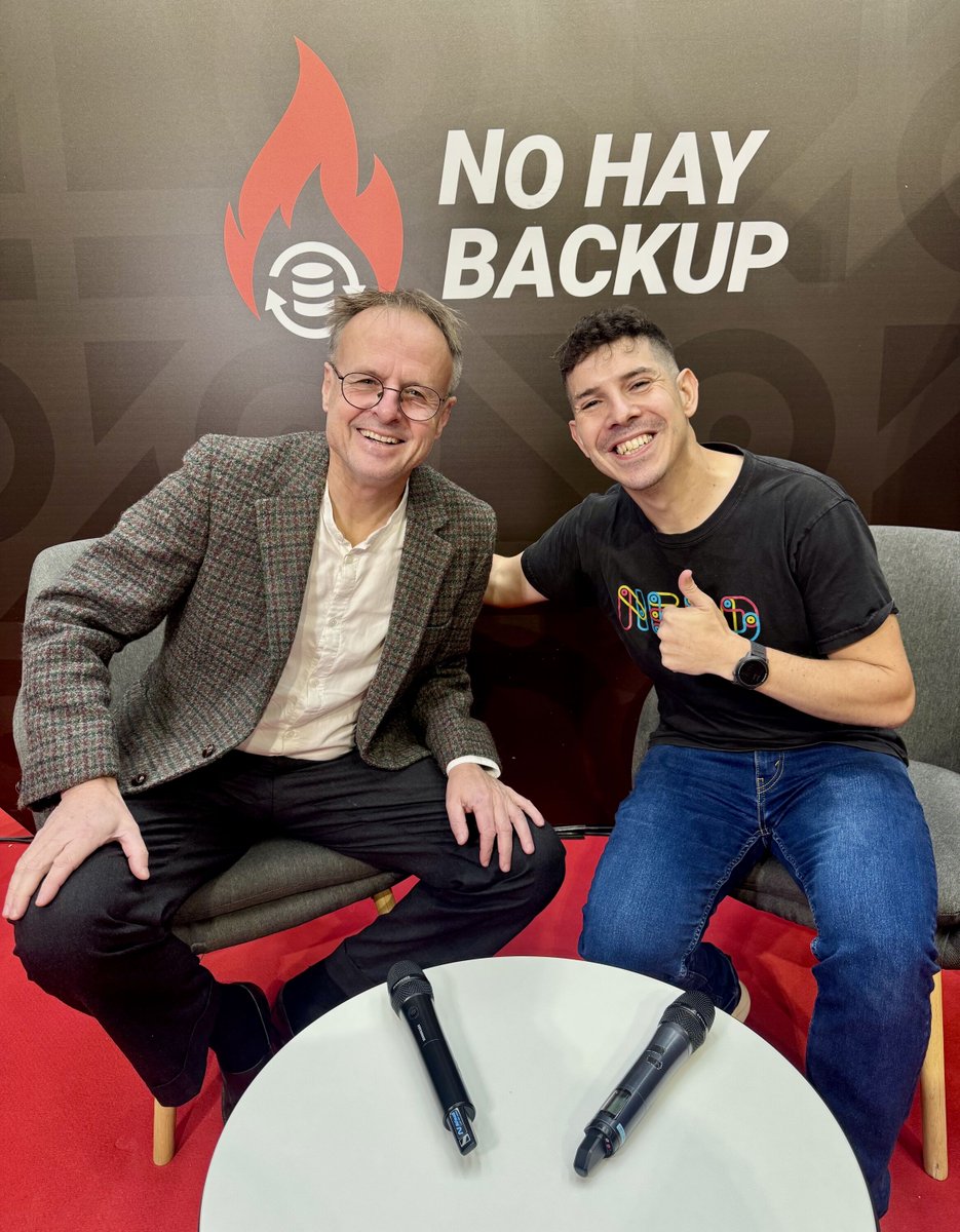 Hoy he conocido al creador de CSS.
Un tipazo. Håkon Wium Lie.