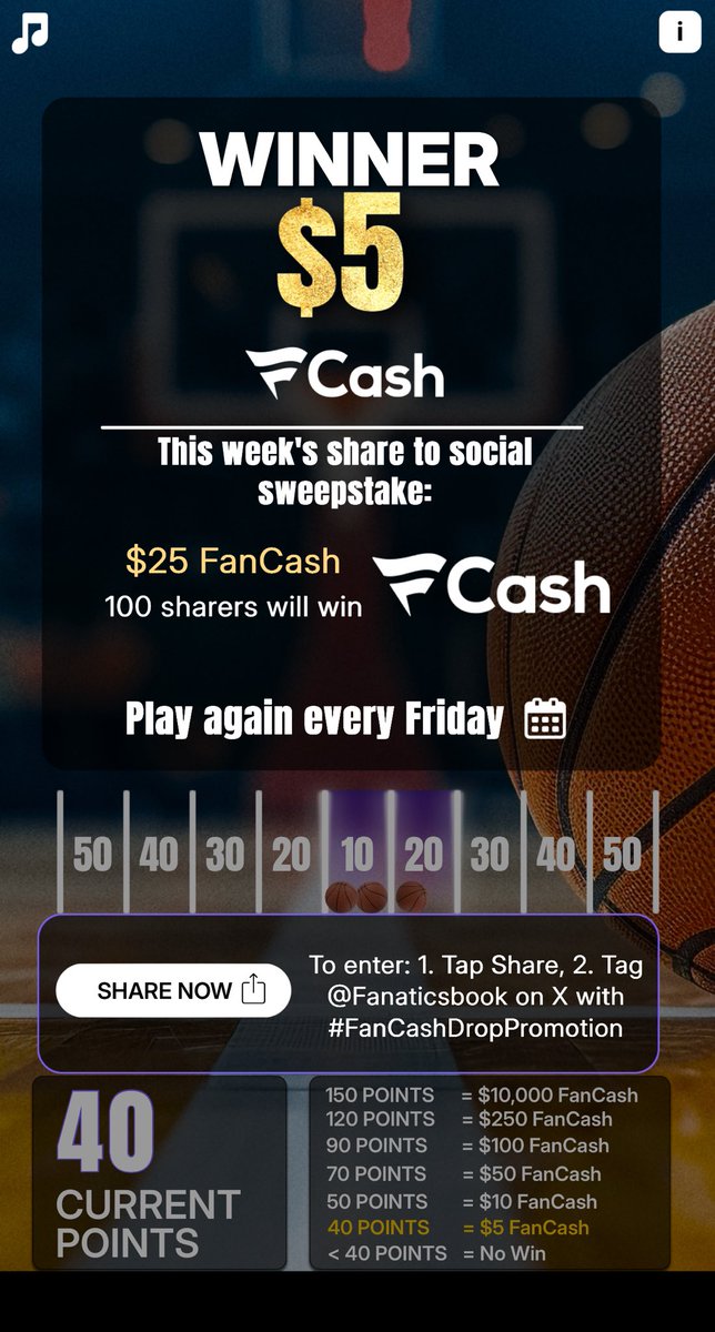 XVXpapiXVX's tweet photo. Play the #FanCashDropPromotion today

⁦@FanaticsBook⁩  https://t.co/zCODjHmMwh https://t.co/2WHClKRfEN