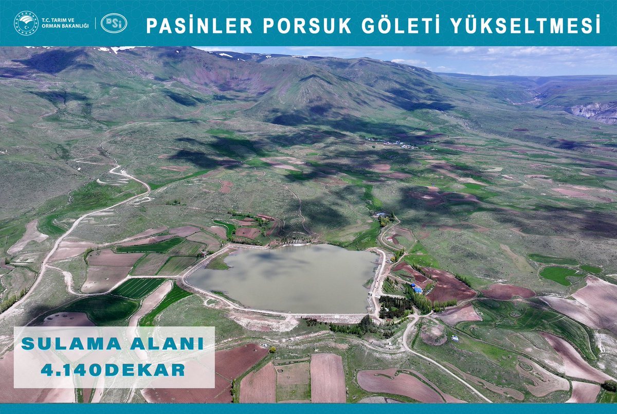 Pasinler Porsuk Göleti

Pasinler Porsuk Göleti su tutarak ilçemizin sulama altyapısına güç katmış, tarımsal üretime önemli katkı sağlamıştır.

Bu kıymetli yatırım için Cumhurbaşkanımız Sayın Recep Tayyip Erdoğan’a şükranlarımı sunuyorum.
Ayrıca; Tarım ve Orman Bakanımız Sayın