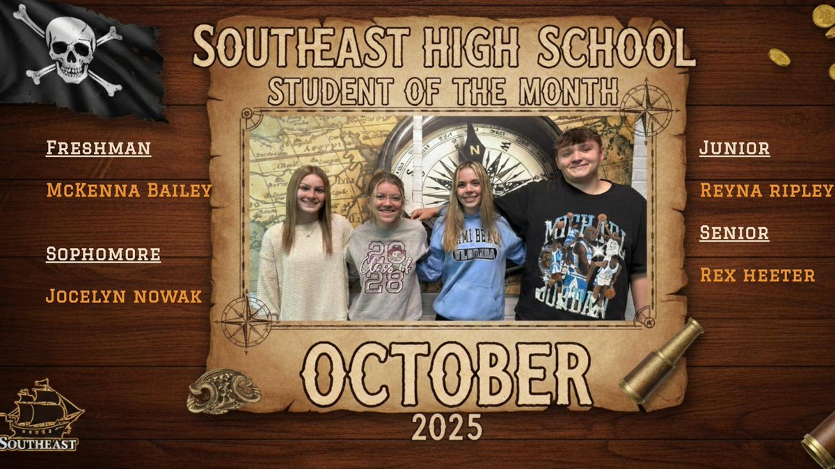 Congrats to our October Students of the Month!