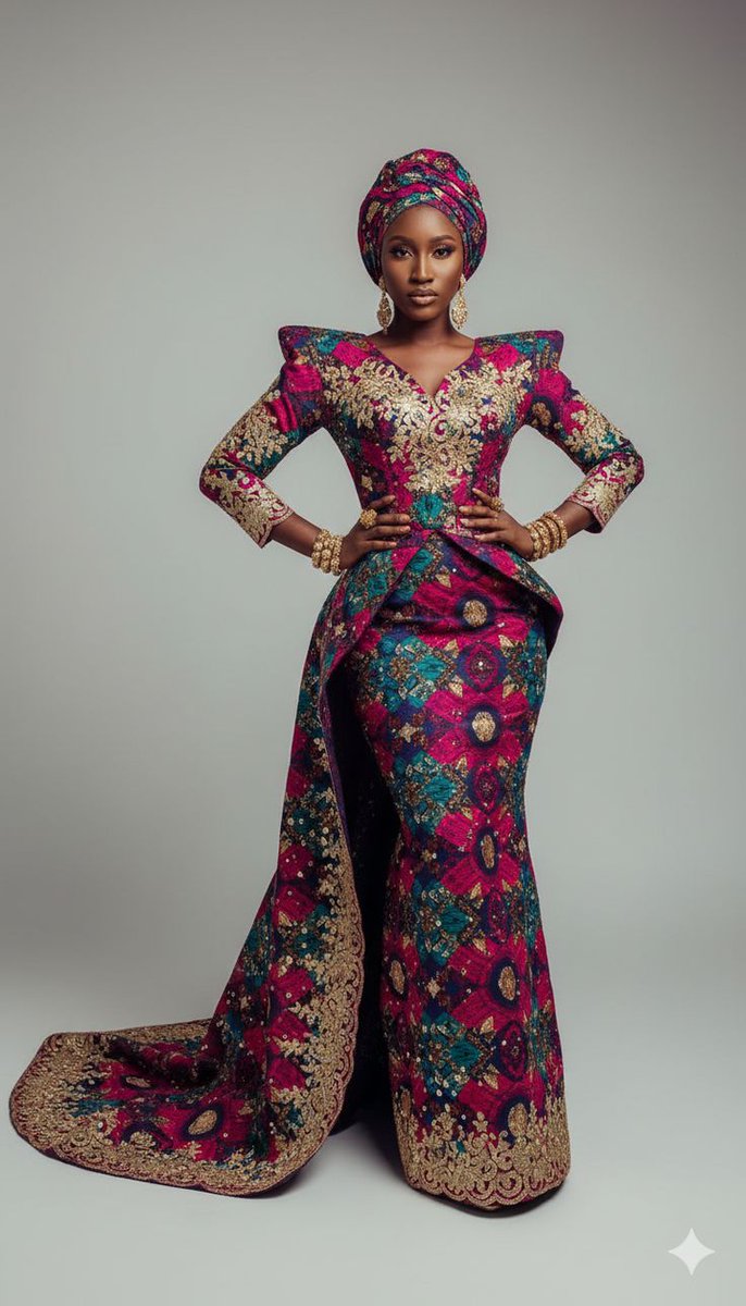 You got Ankara Fabrics but you don't know the style to make with it, well here are some style inspirations
Picture Credit: Pinterest