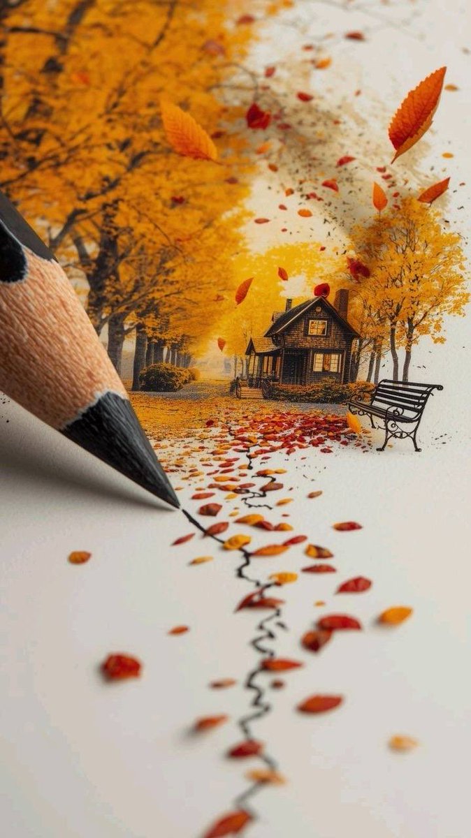 ما بين الحين و الآخر نحتاج لأن نكون مثل فصل الخريف ، ندع كل ما يؤلمنا يتساقط من داخلنا لنفسح المجال لربيعٍ قادم
#مساء_الخــير