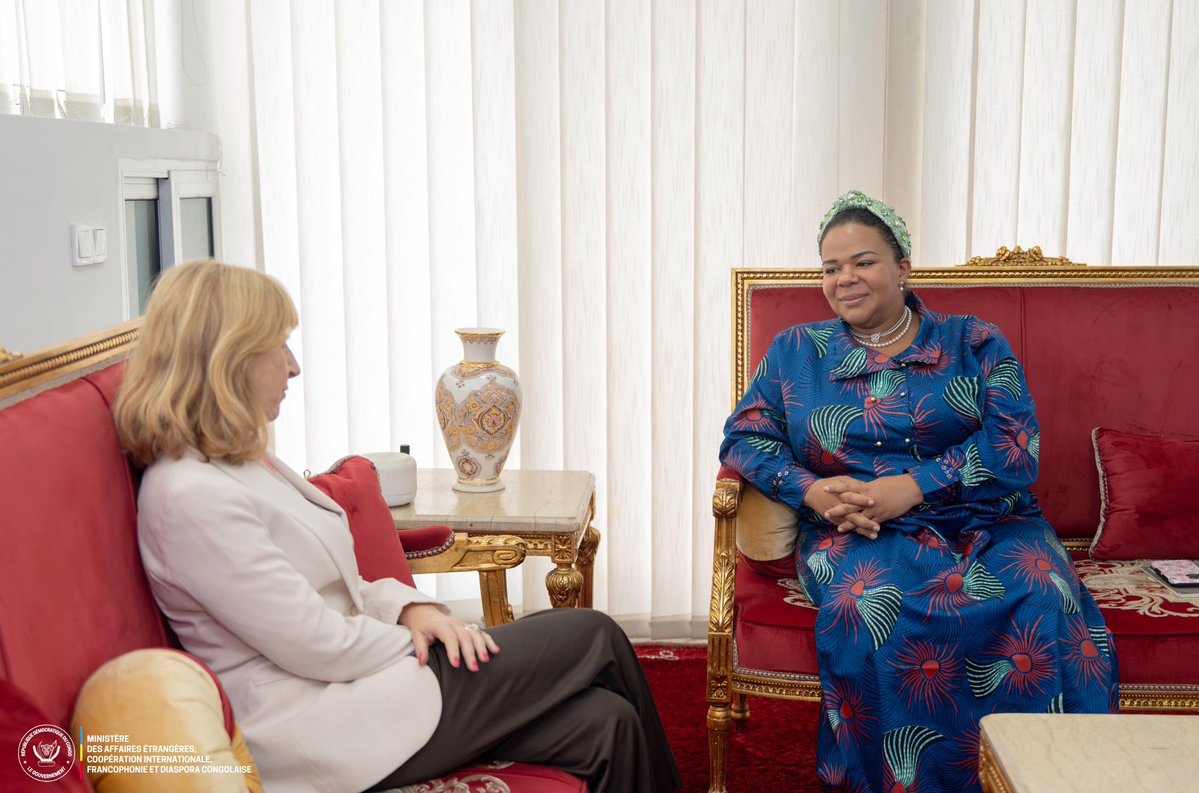 RDC_Minafet's tweet image. Ce vendredi 14 novembre 2025, la Ministre d’État, Thérèse Kayikwamba Wagner (@RDCONGOMAE), a reçu en audience Mme Maria Del Carmen Diez Orejas, Ambassadeur du Royaume d’Espagne en République démocratique du Congo.

Les échanges ont porté sur l’excellence des relations entre la…