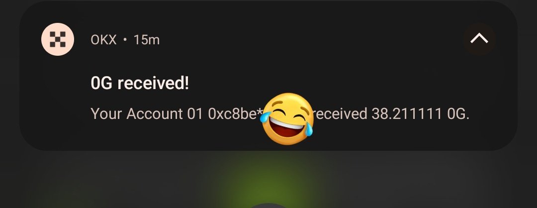 fulaniadam2's tweet photo. $OG testnet rewards just dropped 😂

Imagine clicking a project for almost a year and receiving this?

We moved 🏃‍➡️ https://t.co/ZWpI9K9EAv