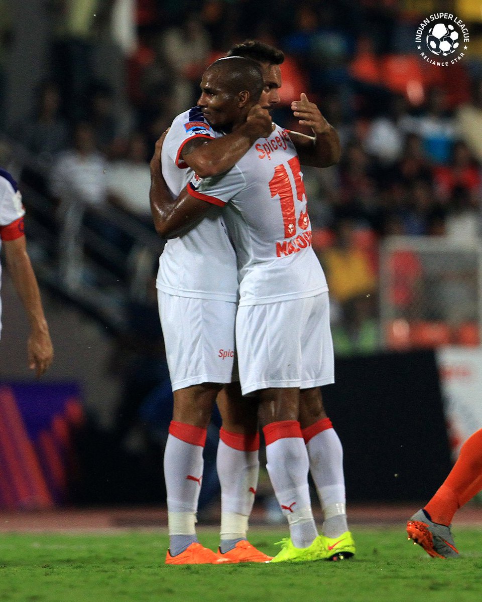 IndSuperLeague's tweet image. A touch of class every time he stepped on the pitch👑

The best 🖼️ of @realflorentm from his ISL days! ⚽✨

#ISL #LetsFootball #FlorentMalouda