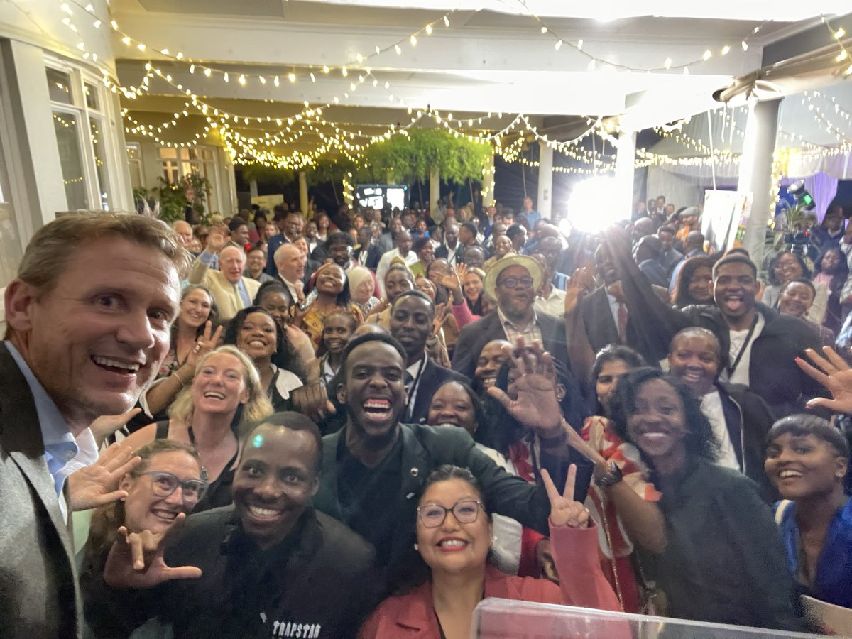 RestlessDev's tweet image. Celebrating 40 years of youth power in action 🌍✨

🙌 Yesterday, we marked Restless Development’s 40th anniversary at a special event hosted by the British Embassy (@UKinZimbabwe) and Ambassador @PeteVowles.