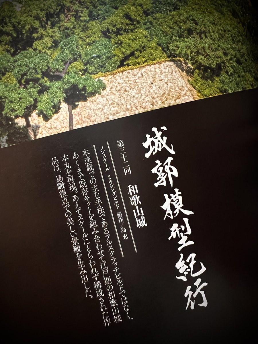 月刊『アーマーモデリング』12月号発売。
特集“ヨンヨンパチパチ1/48” 
丁度いいサイズなんだよなーヨンパチ！
今回の“城郭模型紀行”はキット複数ミキシングなんだ！いやー今回も素晴らしいね。
#ArmourModeling 
#ヨンパチ
#アーマーモデリング 
#島充
#佐藤ミナミ