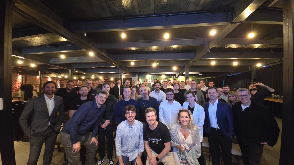 Our biggest Khiza Day yet. More people, more connections and a more mature portfolio. Thank you to our community of believers, partners and founders who are building the future of web3 in Brazil with us. Onward.