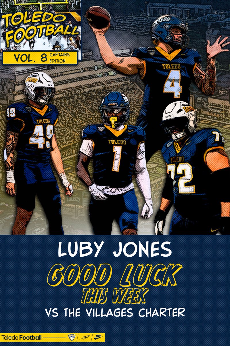 Thanks for the Game Day Love. #Playoffs
<a href="/vkehres/">Vince Kehres</a>  <a href="/CoachDBolden/">Daniel Bolden</a> <a href="/ToledoFB/">Toledo Football</a> #TeamToledo  #ONErocket 🚀🚀