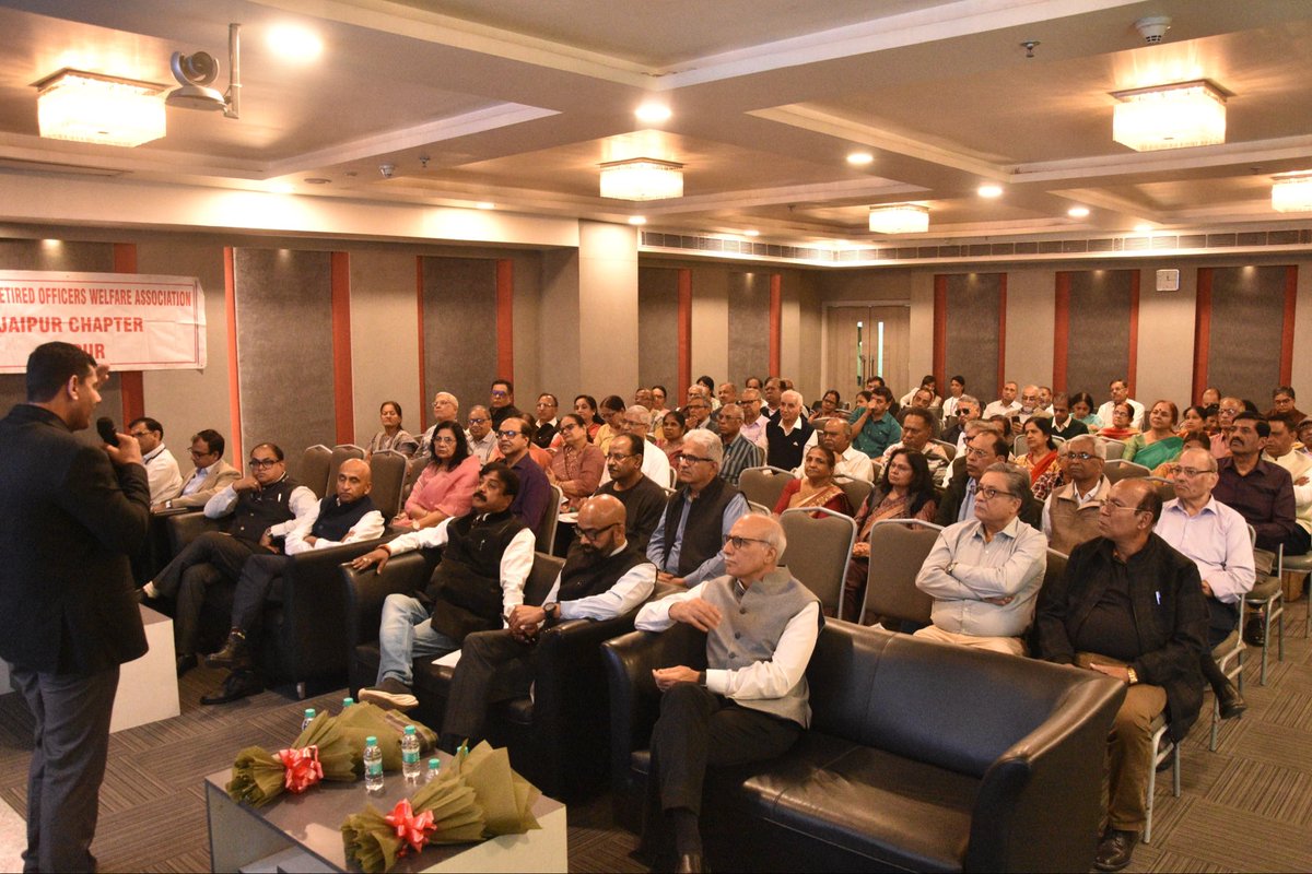 IndianOil officers embraced the message, “Good health is the legacy we gift ourselves,” at Eternal Hospital on World Diabetes Day. Eminent doctors and ED &amp; SH, RSO emphasized proactive care with the doctors  sharing vital insights on diabetes, bone, and joint health.