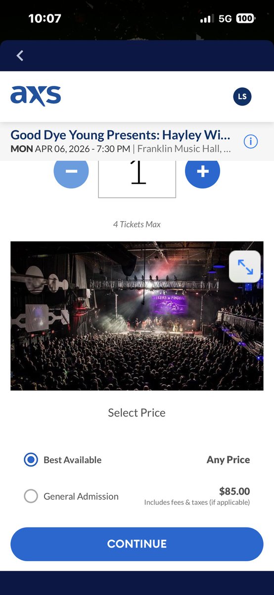 Why is Hayley Williams charging $85 for a GA concert? Fuck all the way off