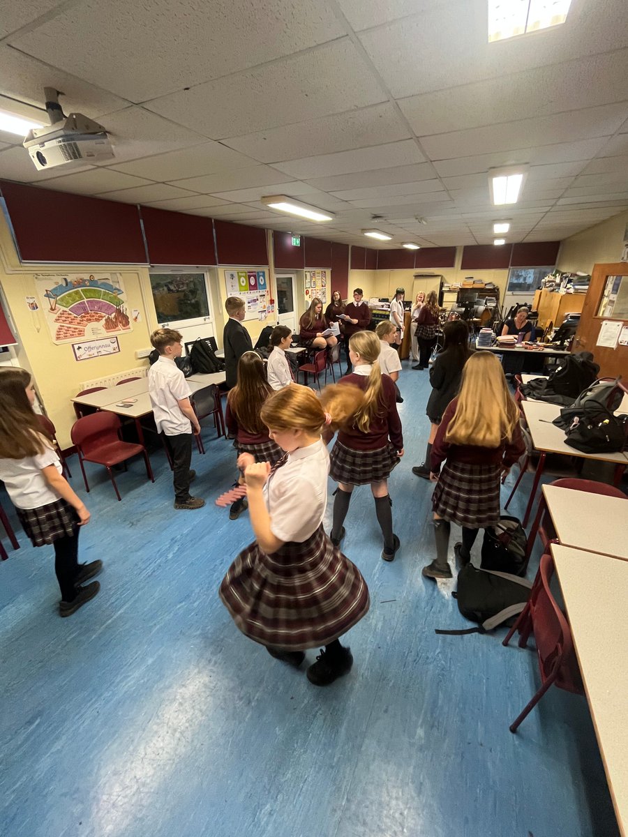 They're singing again 🎼 How wonderful for listening, they're singing again ☂

The ensemble is hard at work practicing with Mrs. Bennett to fine tune their voices for the show 🌈