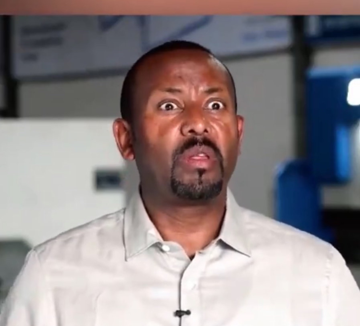 Has anyone ever seen this buffoon actually conduct a one or twohour interview with foreign journalists in English? Isaias and Meles have done interviews like that many times. This is what happens when you get your PhD from the black market #Assab  #Eritrea <a href="/isaias_afwerki/">President Parody Afwerki (Parody) 🇪🇷</a>