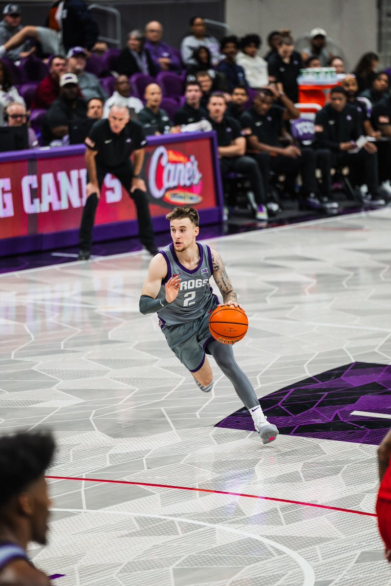 GirimonteNicky's tweet image. TCU PG Brock Harding leads the Big 12 with a 9:1 assist/turnover ratio.