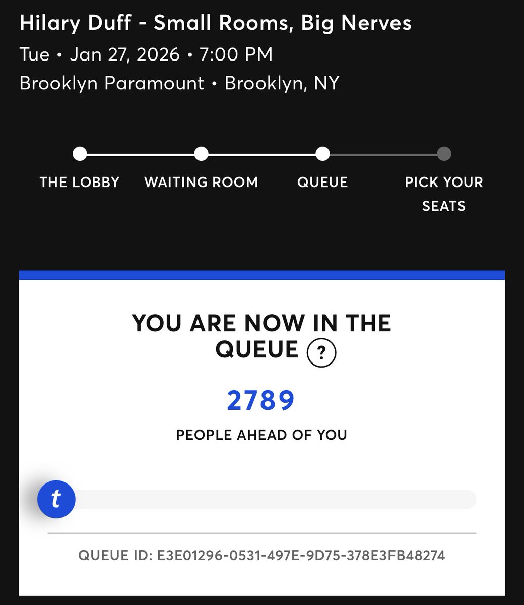 the way i somehow got really lucky here <a href="/HilaryDuff/">Hilary Duff</a> #smallroomsbignerves