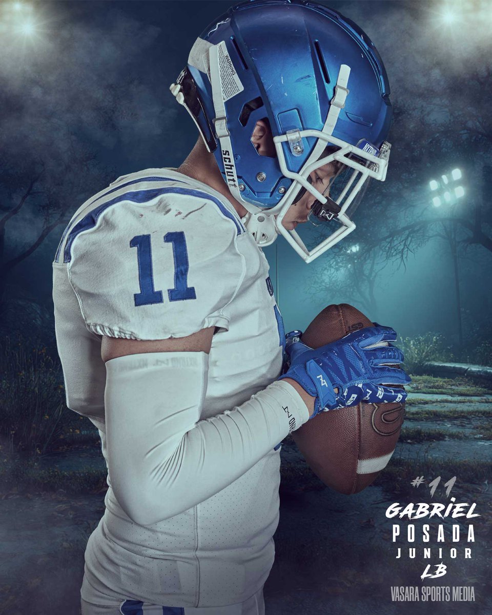 Vasaraphoto's tweet image. TITAN FANS...IT&apos;S PLAYOFF GAME DAY!!

🖤🤍💙

🗓️ November 14th, 2025, at 7:30 PM

VS SOMERSET

📍HOUSE PARK

Meet Our Titans:

#11 - Junior - Gabriel Posada - LB

#thisistech

#manornewtechfootball

#techfootball

#vasarasportsmedia

#sportsmarketing

#sportsmedia…