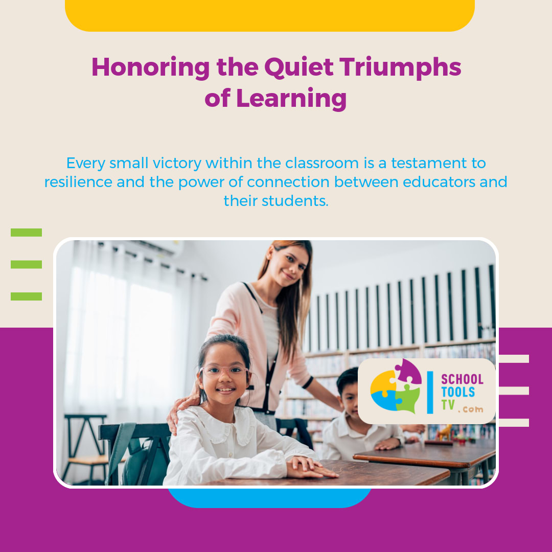 RustyMayVideos's tweet image. Honoring the Quiet Triumphs of Learning

Every small victory within the classroom is a testament to resilience and the power of connection between educators and their students. 🎓

#QuietTriumphs  
#ResilientLearning  
#PowerOfConnection
