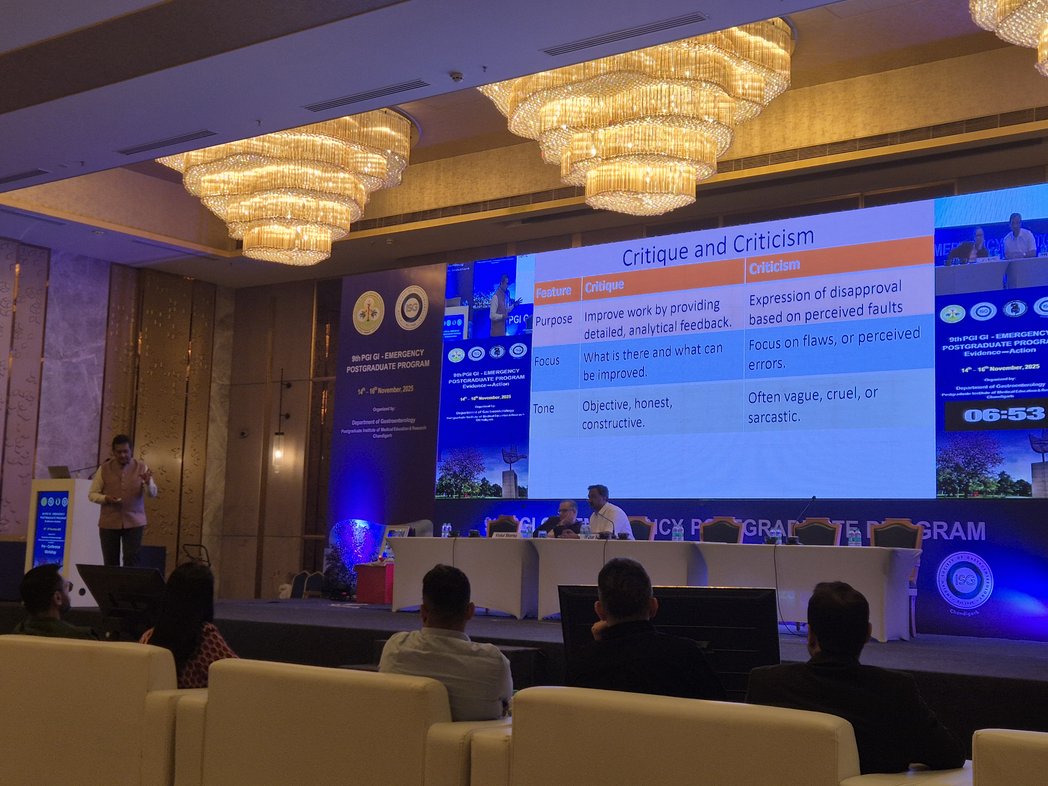 docMPK's tweet image. Grand start to the @IJG_Journal Editorial Fellowship Meeting. Insights and Tips from GI Greats @JCEH_Hepatology @RoyAHep @AnandVKulkarni2 @drvishal82 @RohitMehtaniDM @drsridhars @stevenbollipo @giri_gutnliver #livertwitter