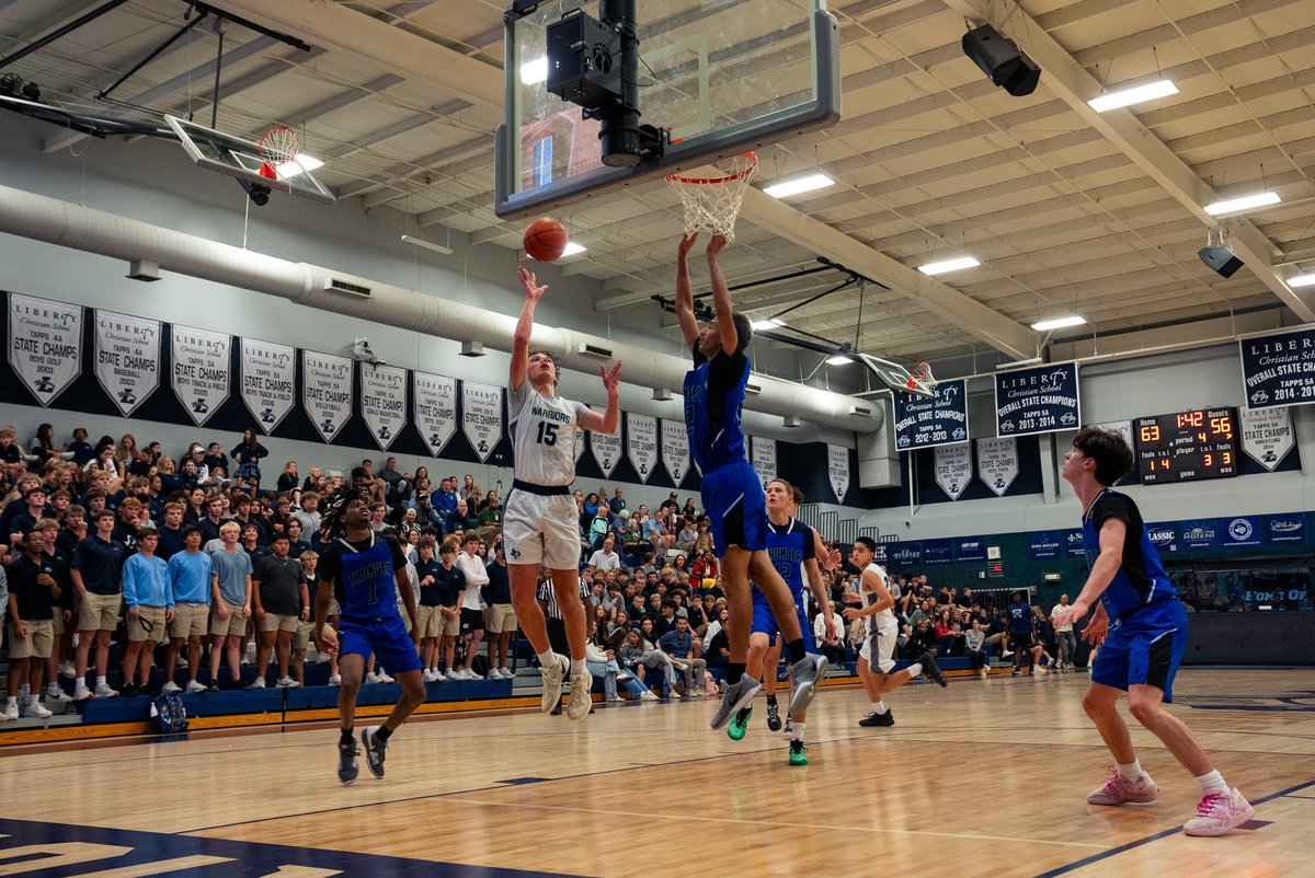 📸 from last week at the 4th annual Warrior Classic game

Thanks to everyone who makes this event happen each year and to the fans and students who brought the noise‼️

<a href="/NavyOut/">Liberty Athletics</a> <a href="/TXPSbasketball/">Texas Private School Basketball</a> <a href="/TeamLSCSN/">Lone Star Christian Sports Network (LSCSN)</a> 
<a href="/CoachJDoan/">Jason Doan</a> <a href="/TexasHoopsGASO/">TexasHoops/GASO 🔗</a>