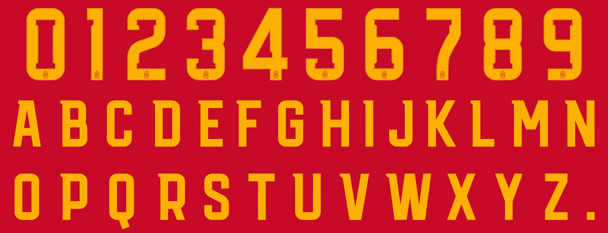 Txak_PES's tweet image. Spain 2026 (Numbers-Font)     

Números y tipo de letra de la selección de España, en formato PSD, para colorear y adaptar al #PES #eFootball

drive.google.com/file/d/1BQgseJ…