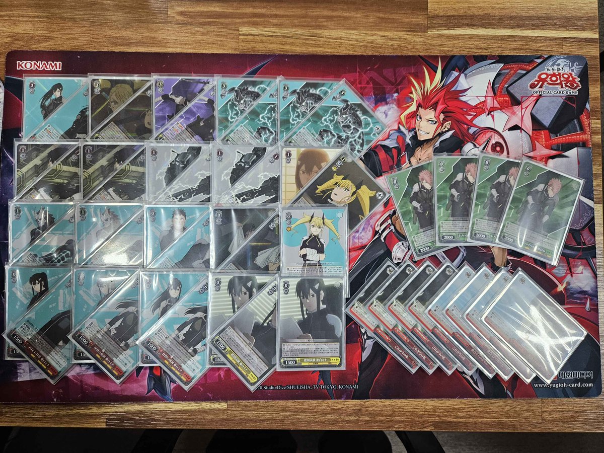 WS キズナイーバー　フルレアデッキ　まとめ売り 早い者勝ち‼️ 激覇 デッキ ダン 閃忍勝”威斬斗(DMEX07 M8/