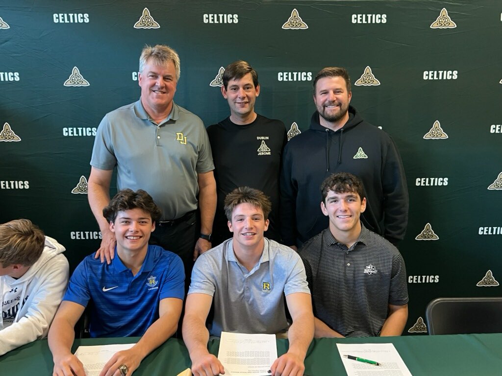 DJCeltic_Lax's tweet image. Congratulations to Jackson Bates, Parker Middleton and Deangelo Nardone on their commitments to play lacrosse next year ✍️

Jackson Bates - Rollins College ⚓️
Parker Middleton - Rollins College ⚓️
Deangelo Nardone - Providence College ⚜️

Go Celts!