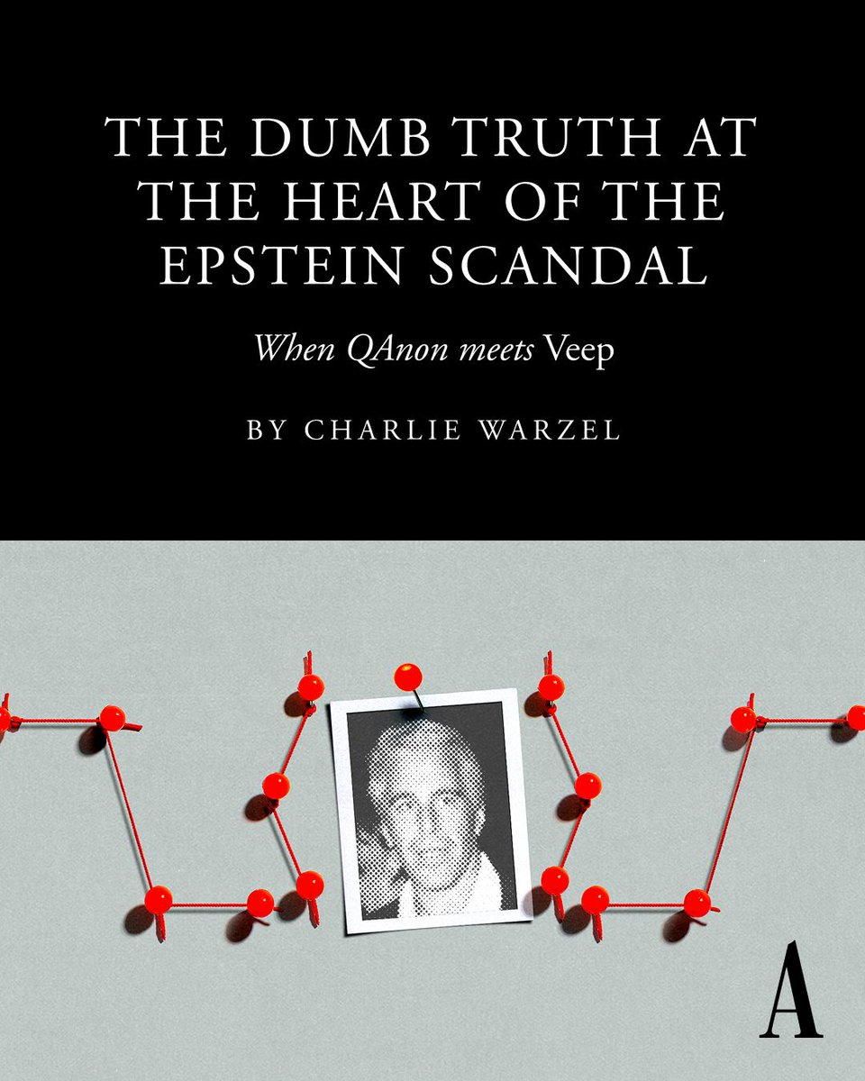 The Epstein emails are a “skeleton key” for understanding a culture “in which the wealthy and powerful appear not as master operators but as bumbling sycophants, eager to cozy up to influence no matter how villainous or depraved,” Charlie Warzel argues. theatln.tc/WDyHj5og