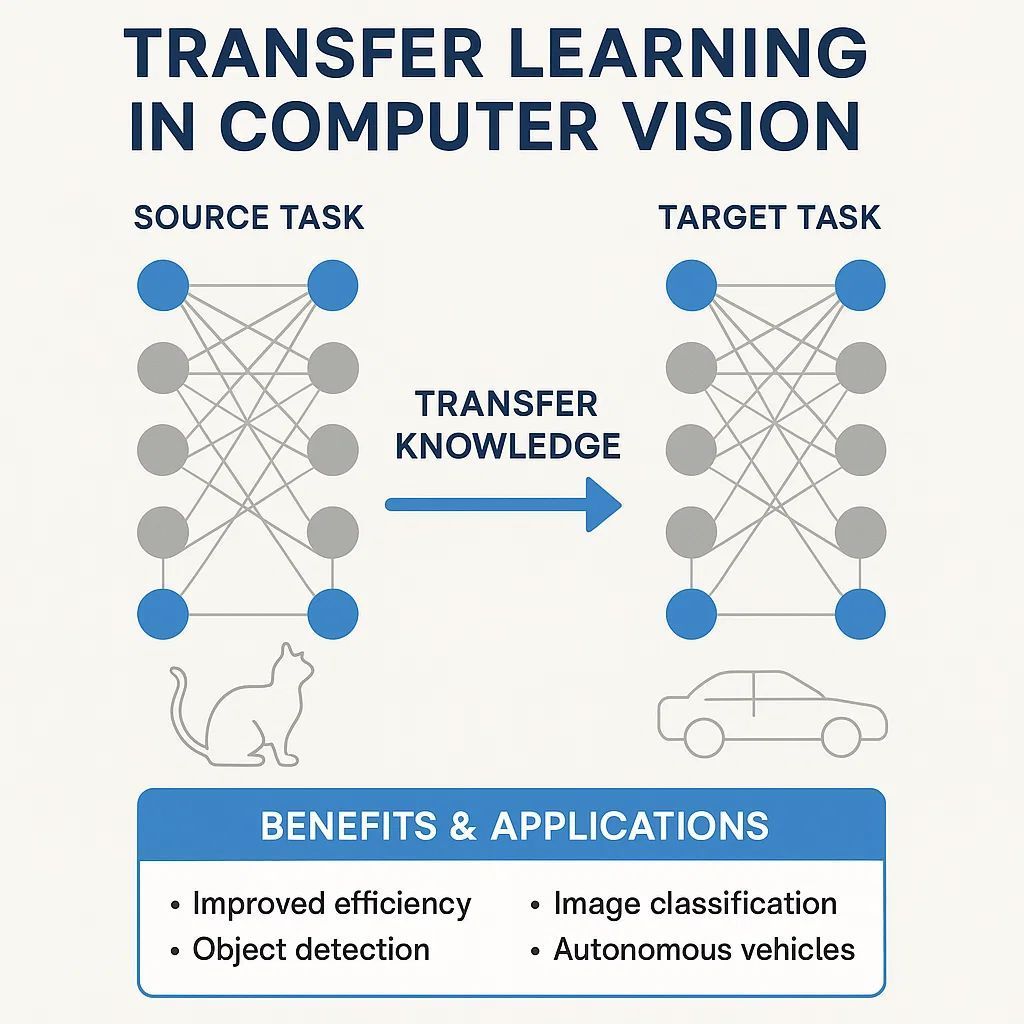 octogenex's tweet image. 🦸♂️ Transfer learning = your CV sidekick!
Reuse VGG, ResNet, or Inception to save time &amp;amp; boost accuracy.
Fine-tune smart, train faster!
🔗linkedin.com/in/octogenex/r… and instagram.com/ds_with_octoge… 
#AI365 #TransferLearning #ComputerVision #ML