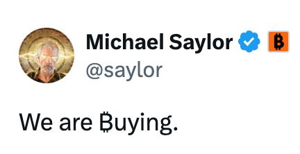 RoundtableSpace's tweet image. I guess this negates the rumors of Strategy selling their coins