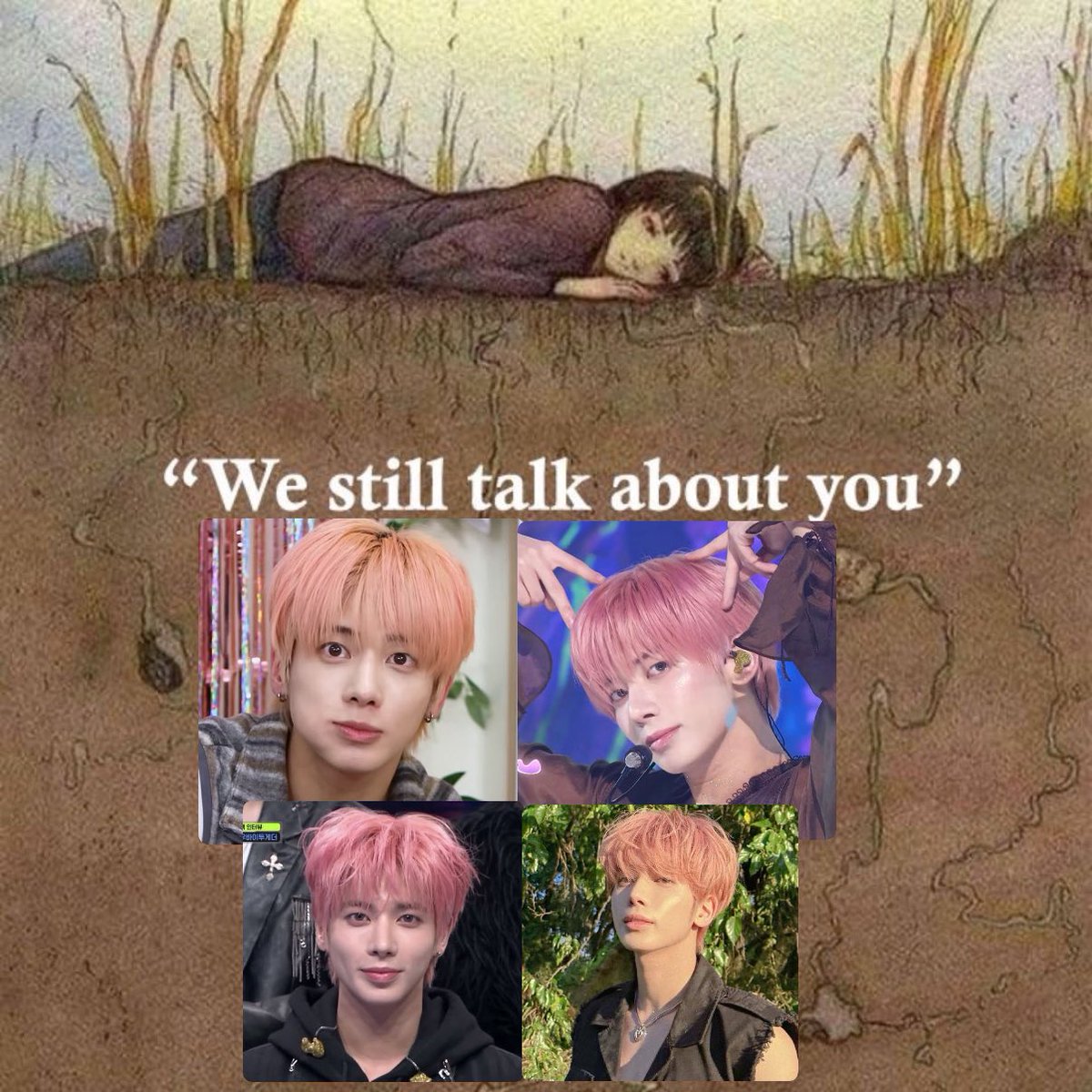 fa4ryji's tweet image. pink hair taehyun i still think abt u everyday….