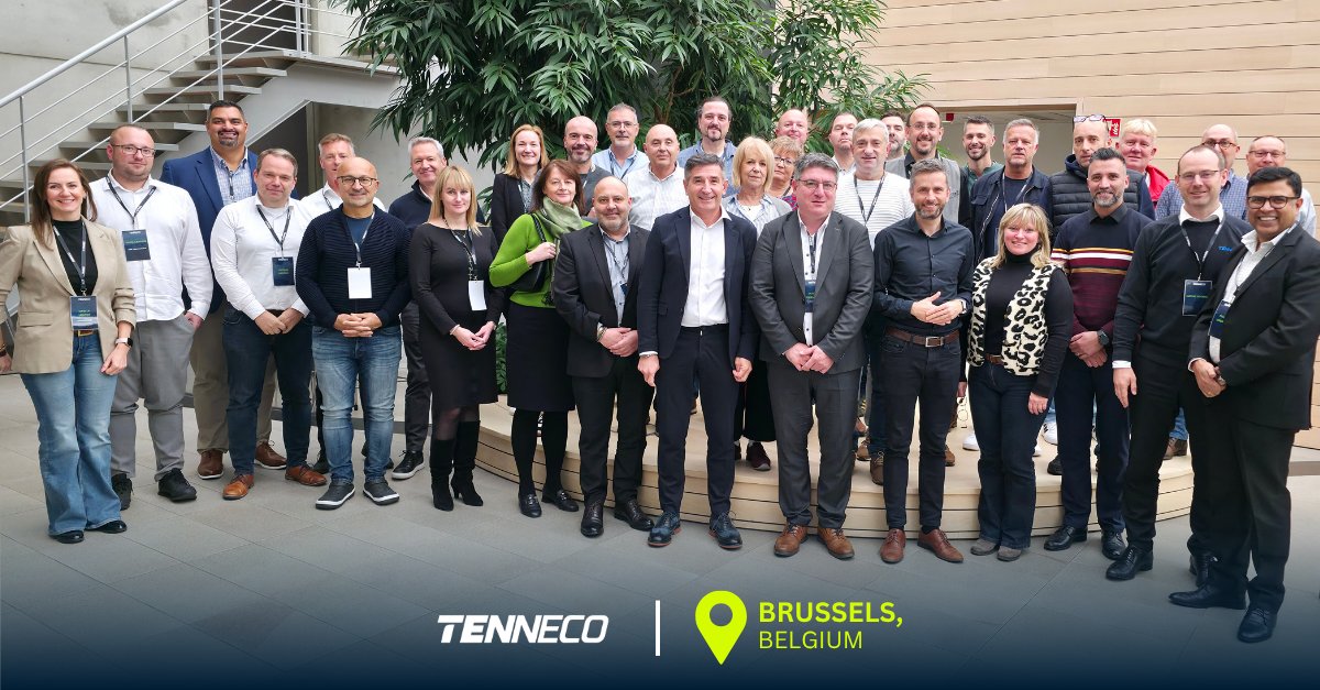 Real progress happens when the right people come together. In Brussels, 22 EWC reps from 11 countries aligned on performance. From AI to P3 certification, we're shaping how we work smarter and faster for the future. That’s how we win. That's #TheTennecoWay.