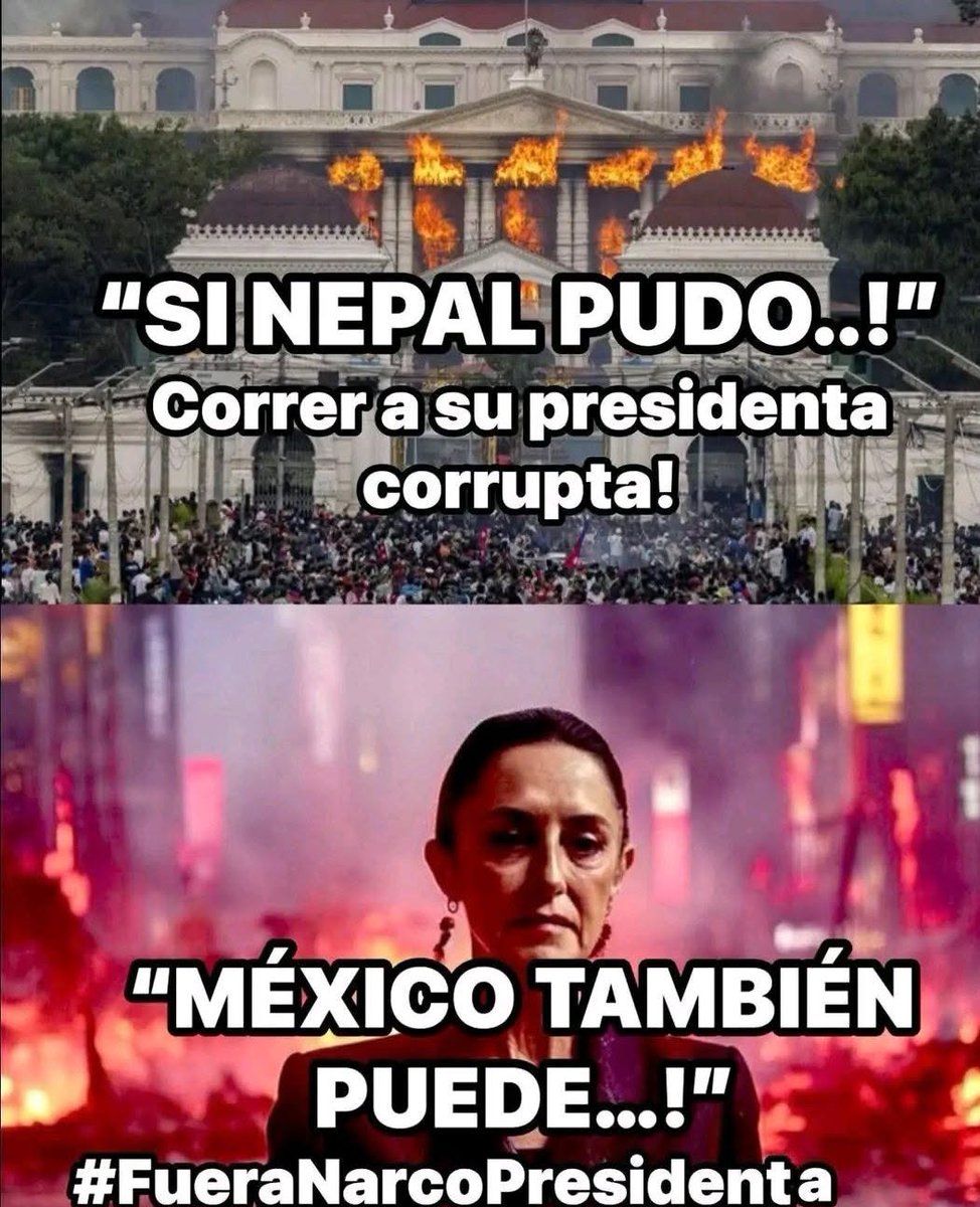 Si se puede...!!! ✊🏻

#FueraNarcoPresidenta