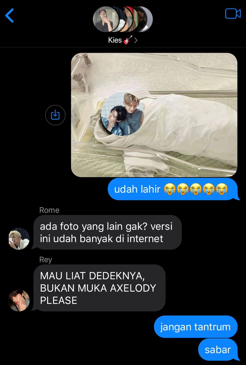 yourlusai's tweet image. Axelle jadi papa