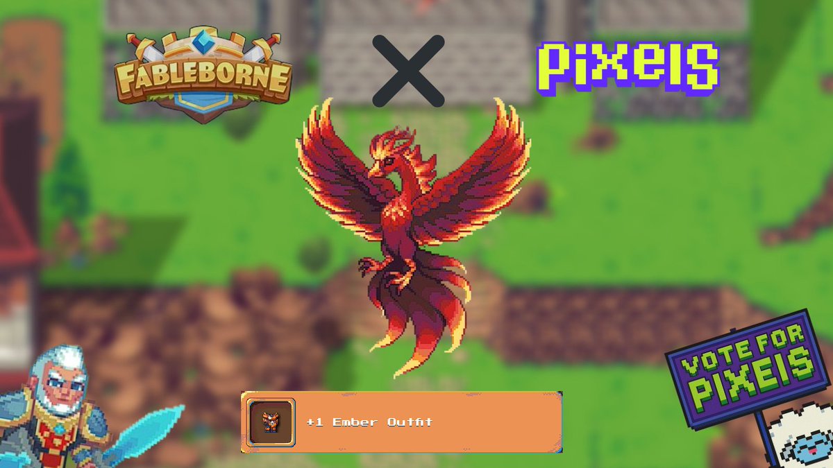 0xmohimaro13's tweet image. The last day of the Quest of New Fableborne Quest! + More. I hope you&apos;ve done your quest to get some decoration and shirts. Though this quest is done, dont forget it has +25 in your reputation. @pixels_online #votepixel #pixelcreator