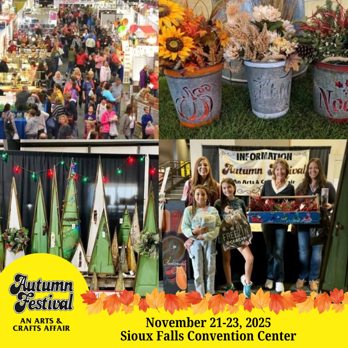 Can you believe we are just 𝑶𝑵𝑬 𝑾𝑬𝑬𝑲 𝑨𝑾𝑨𝒀 from Autumn Festival, An Arts and Crafts Affair? Who else is counting down the days ⌛