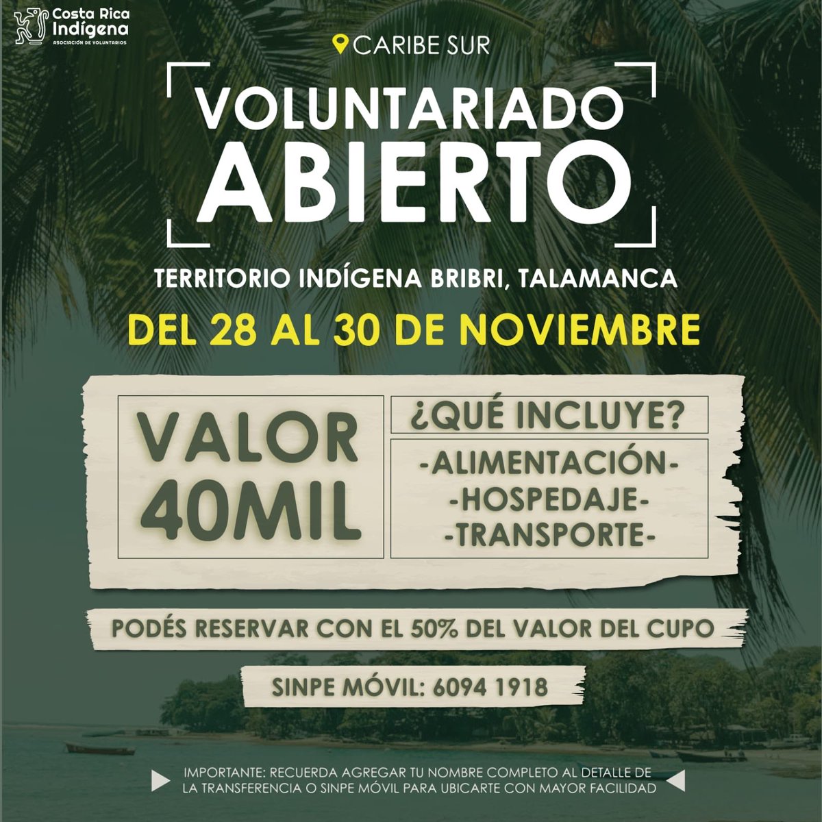 Tenemos Voluntariado, no te lo perdas. Esta es una de las actividades que estamos haciendo para apoyar nuestra Campaña de Útiles Escolares📚🎓✏️ Para el curso lectivo del 2026 recibimos más de 1,600 solicitudes de estudiantes provenientes de diferentes territorios y comunidades